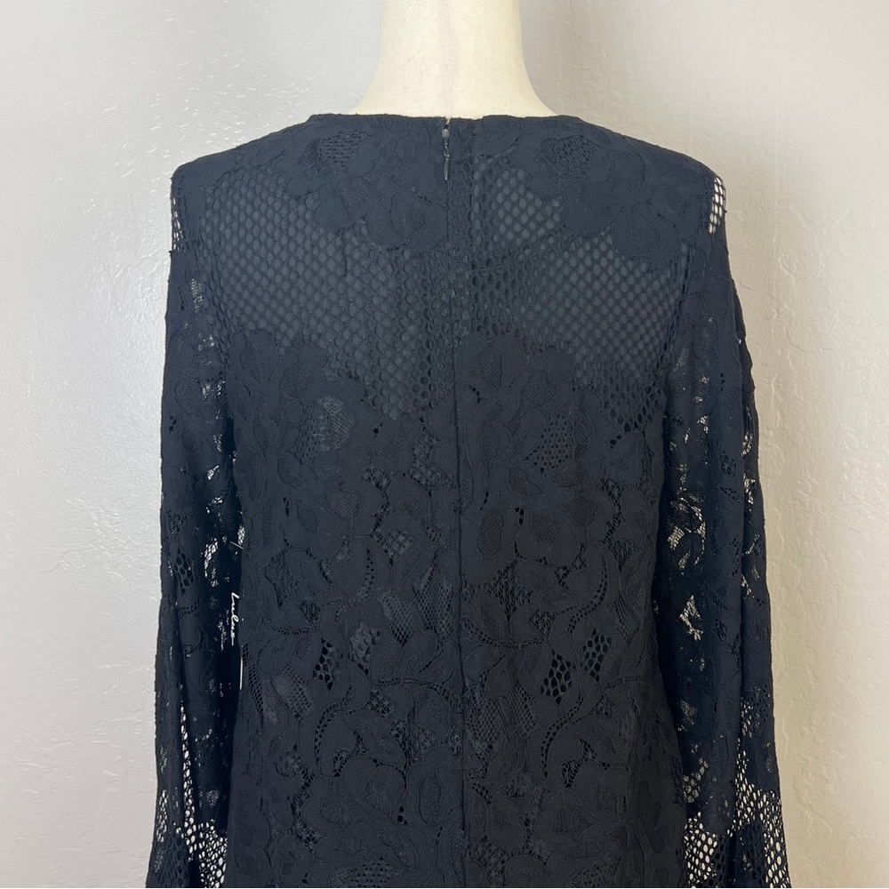 Lulu's Black Lace Mini Dress - Picture 8 of 15